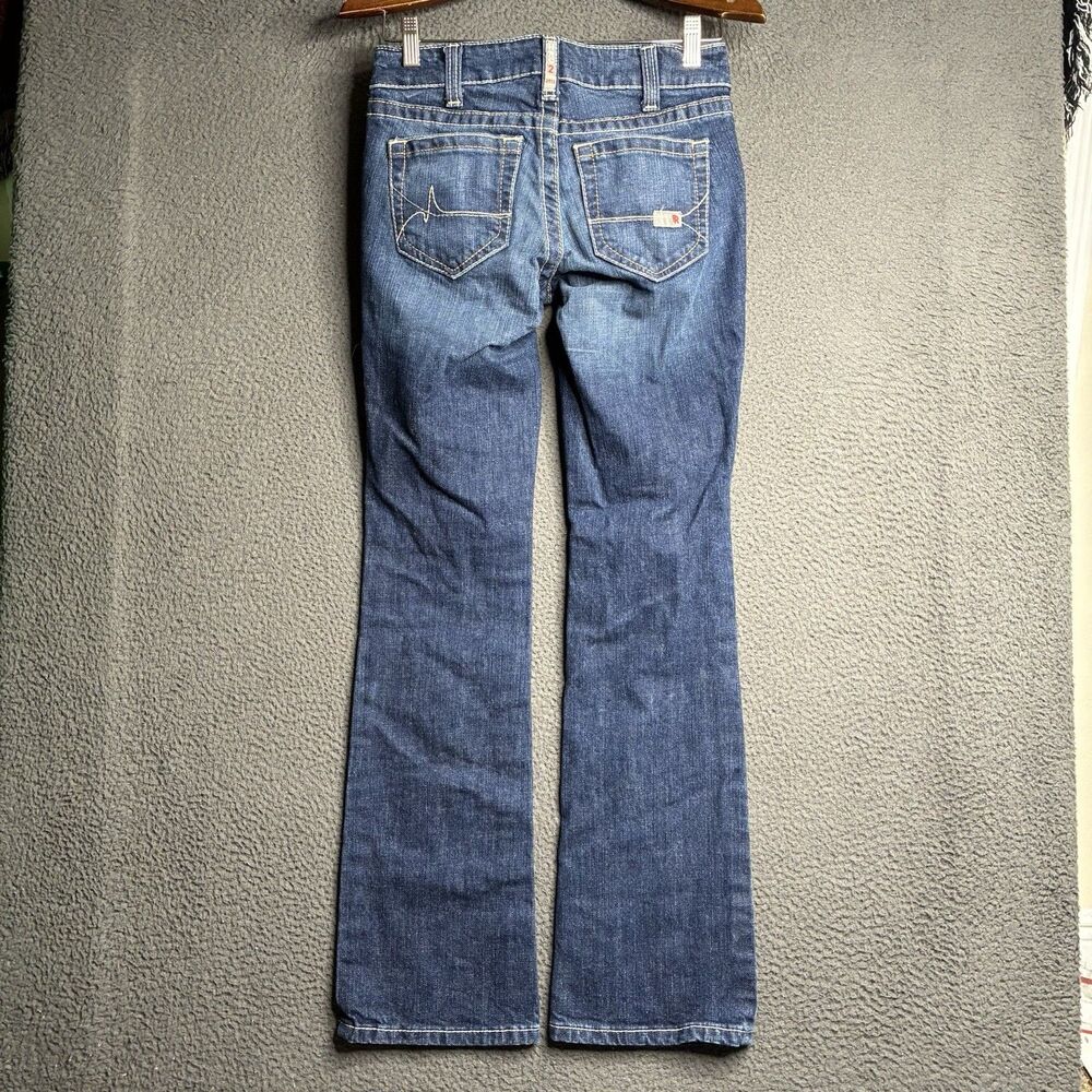Ariat FR Womens 25R Mid Rise Boot Cut Flame Resistant Jeans Stretch Workwear